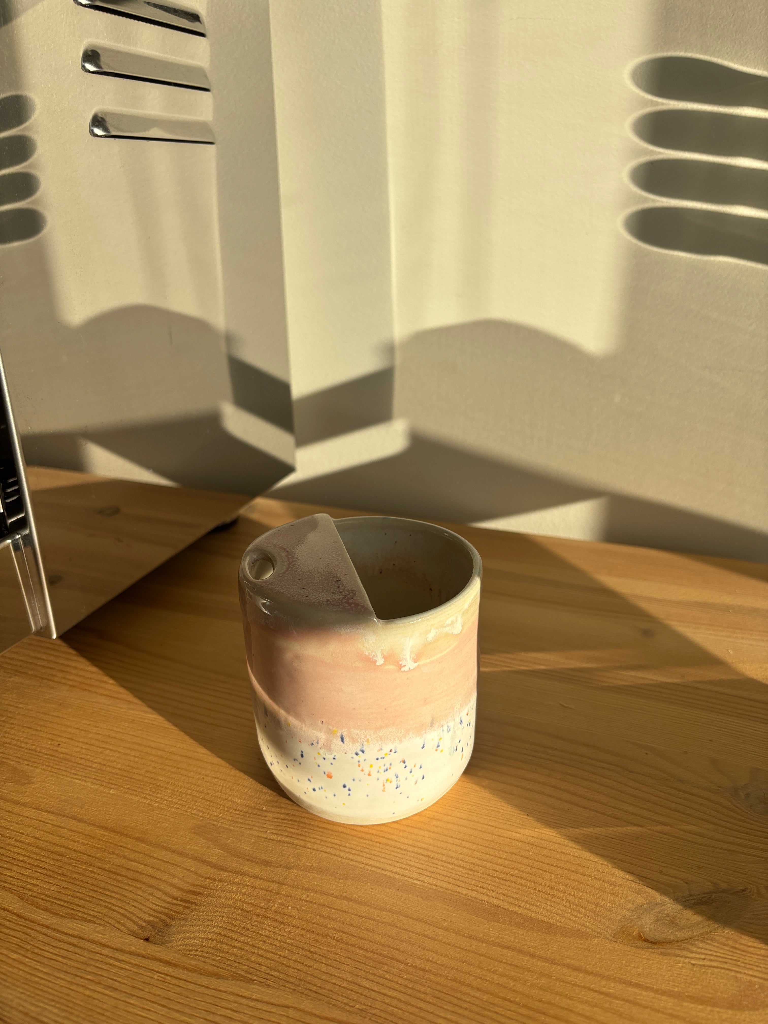Pink Flow Travel Mug