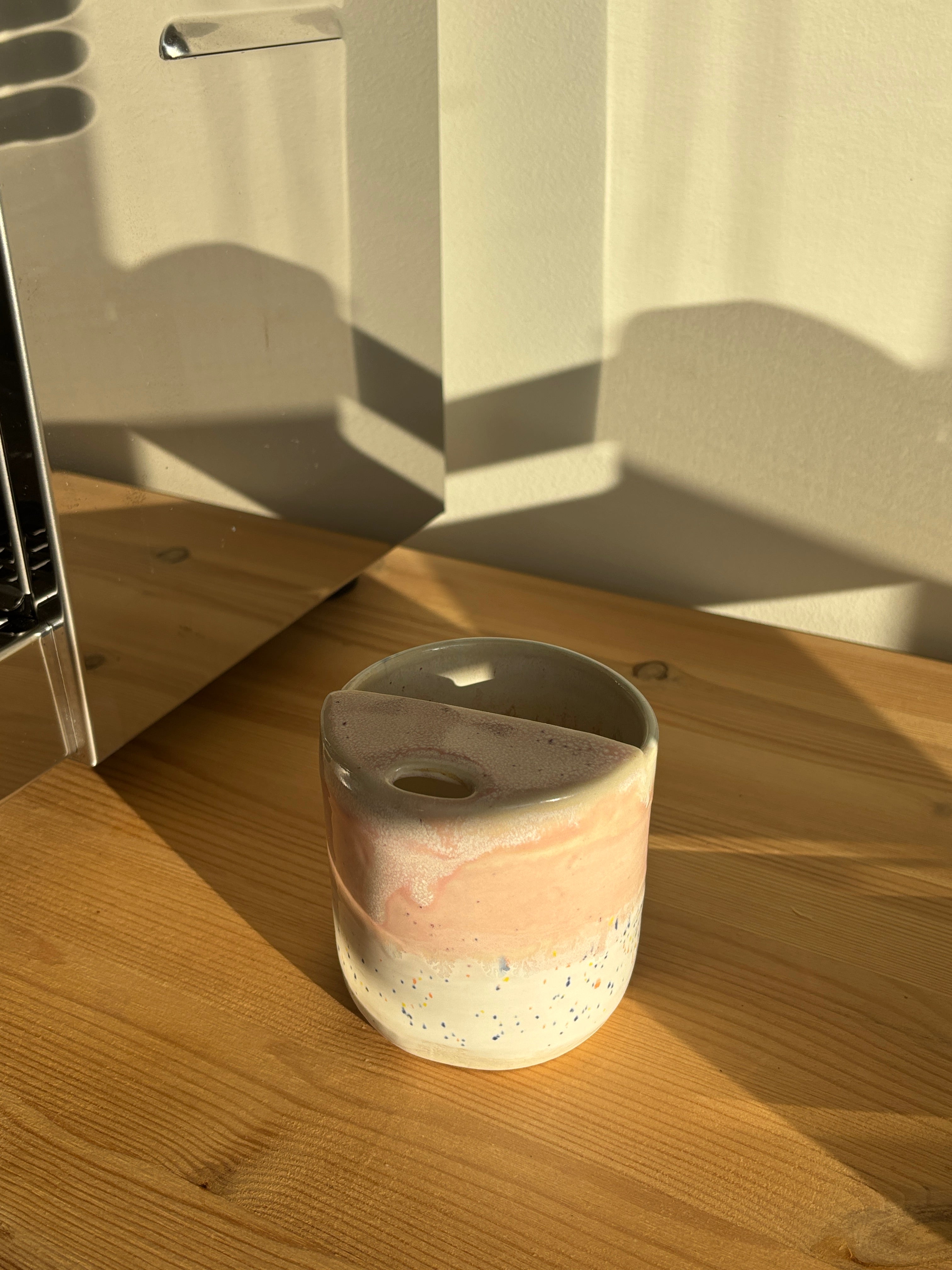 Pink Flow Travel Mug