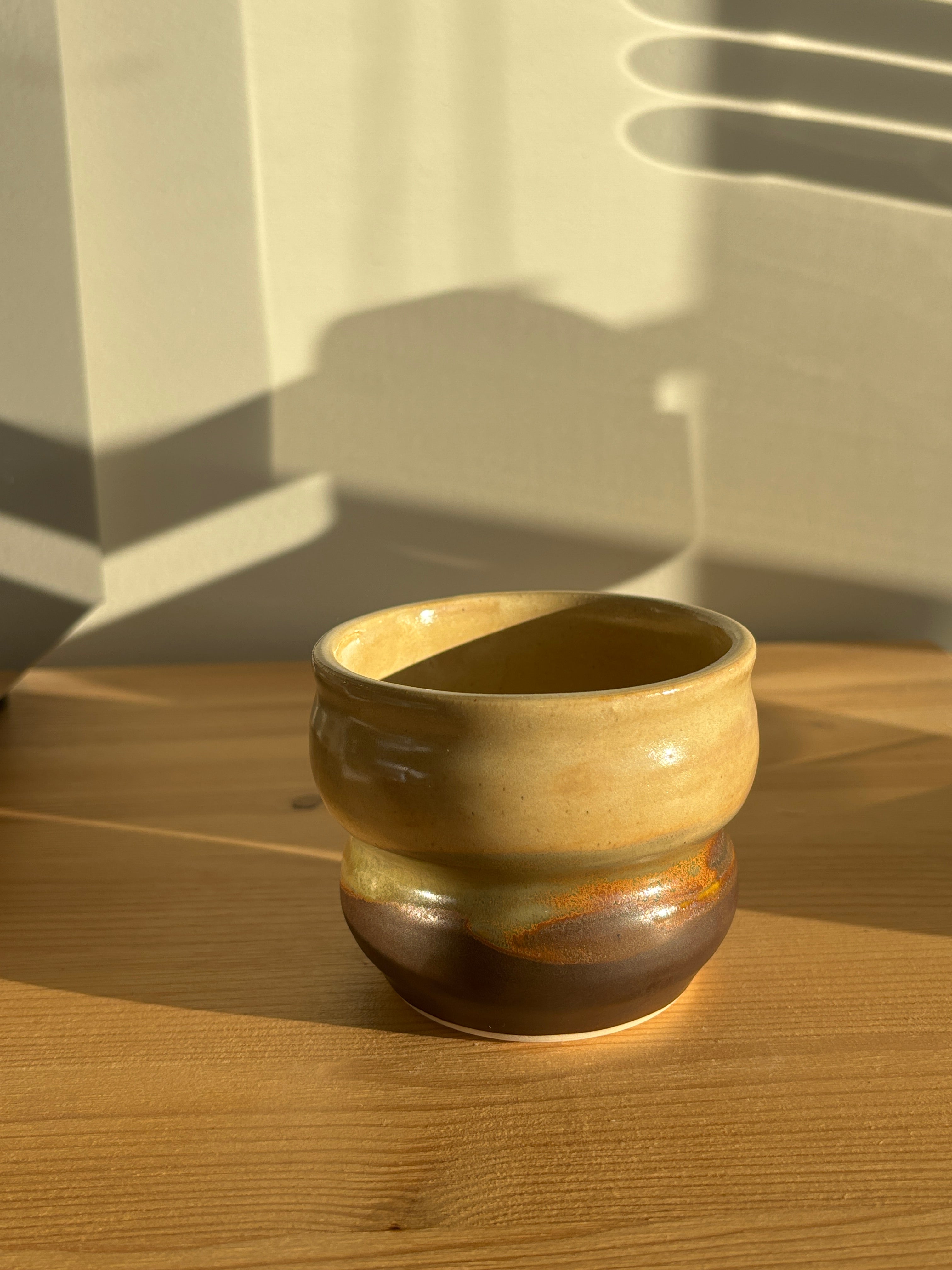 Earthtone Bubble-shaped Cup