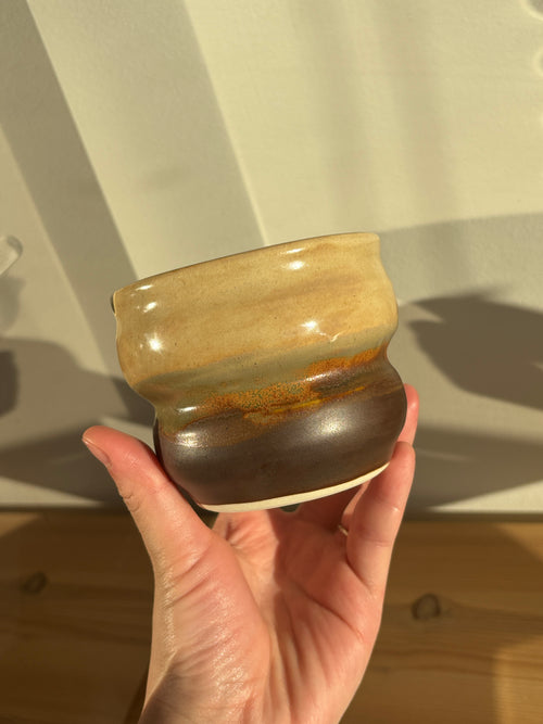 Earthtone Bubble-shaped Cup