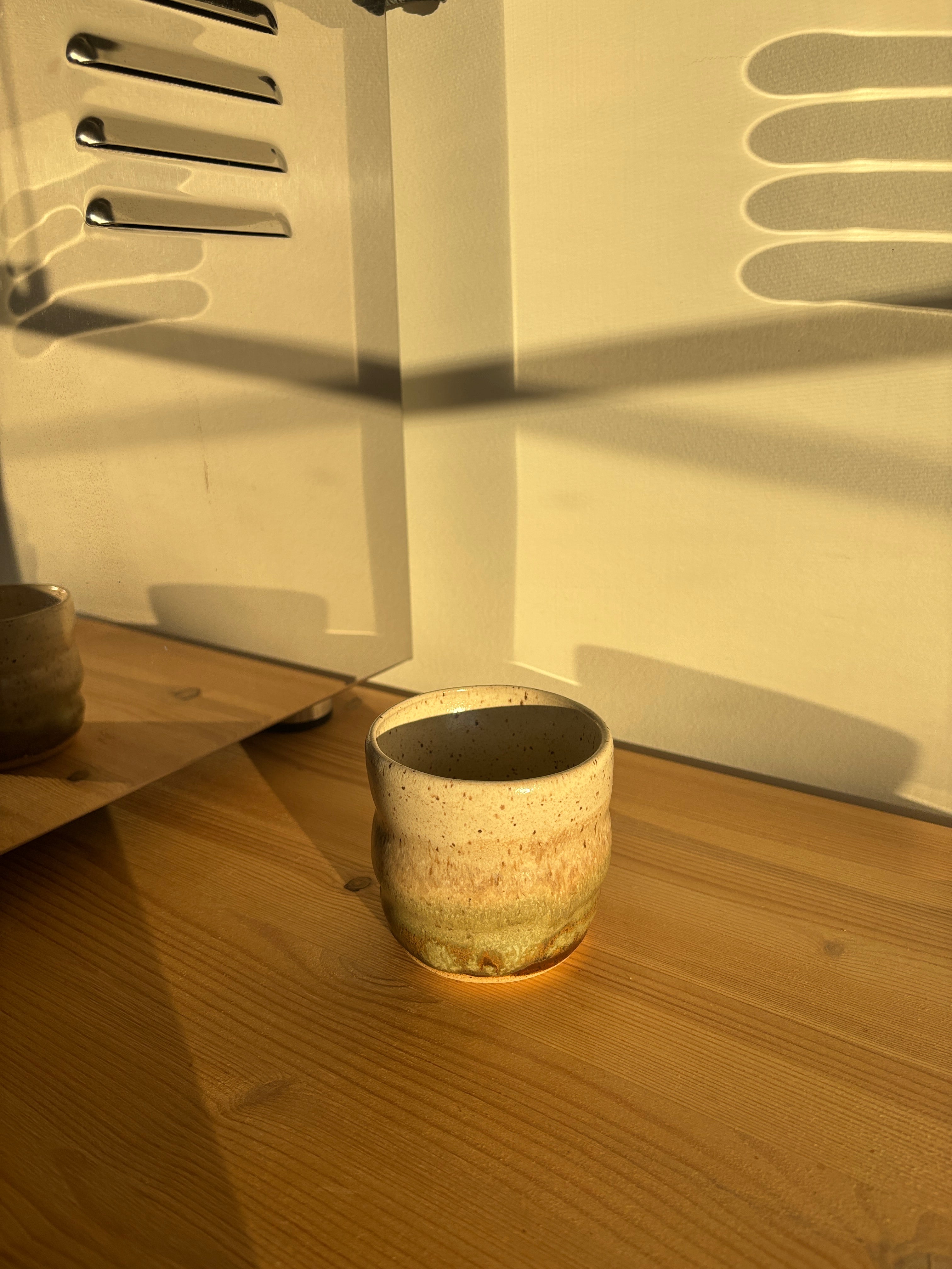 Earthtone Speckled Coffee Cup