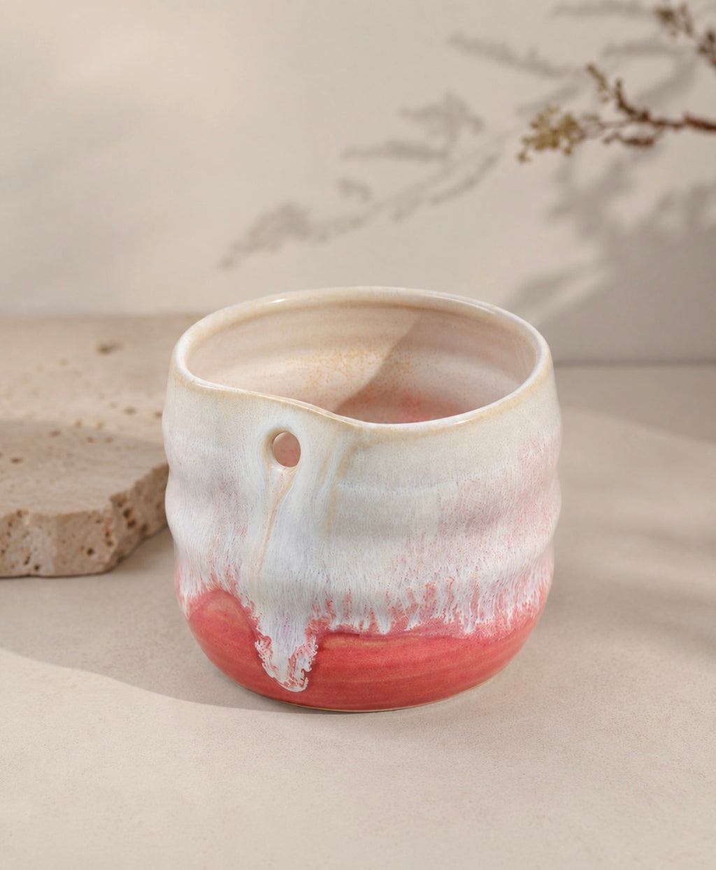 Pink Beach Straw Cup