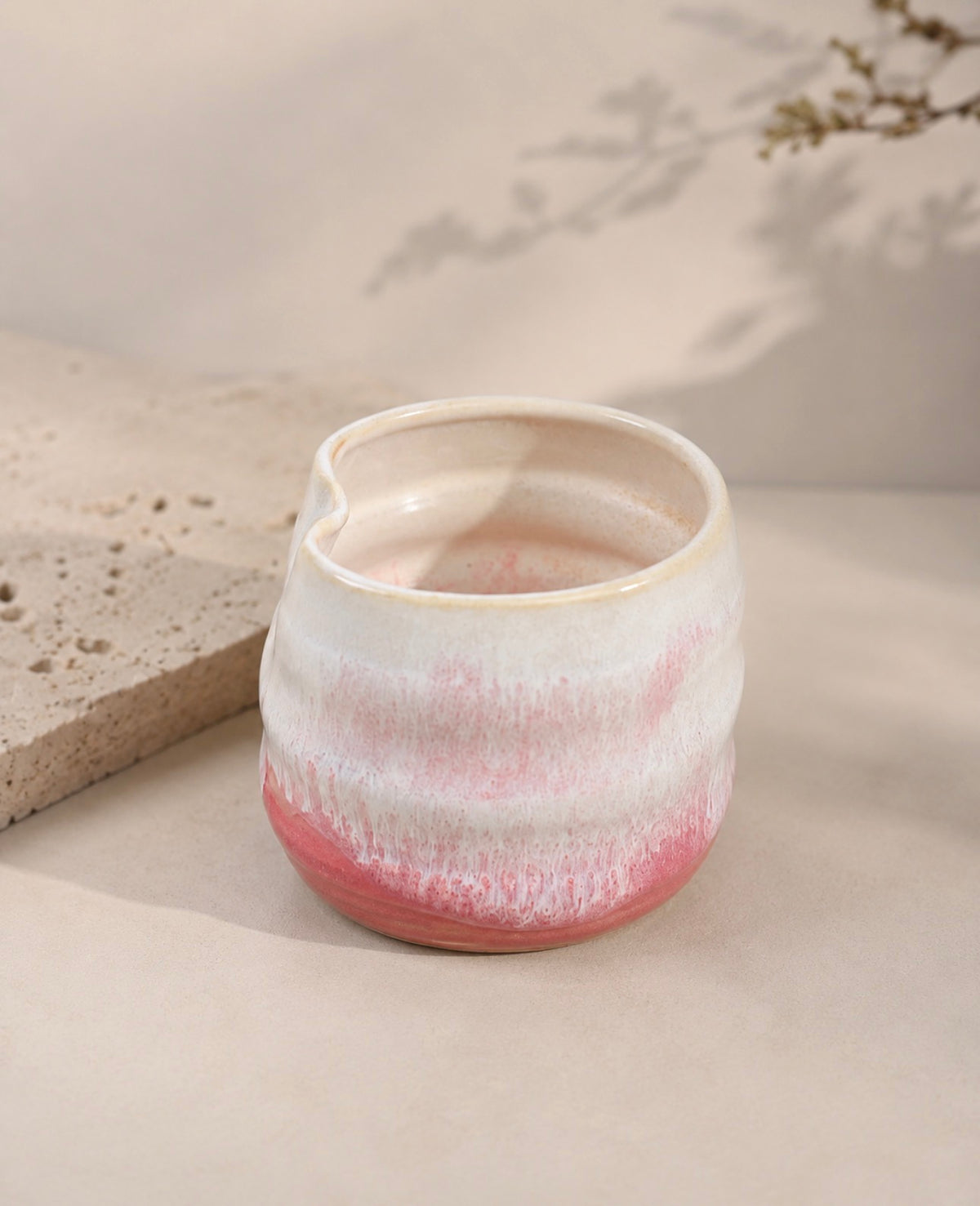 Pink Beach Straw Cup