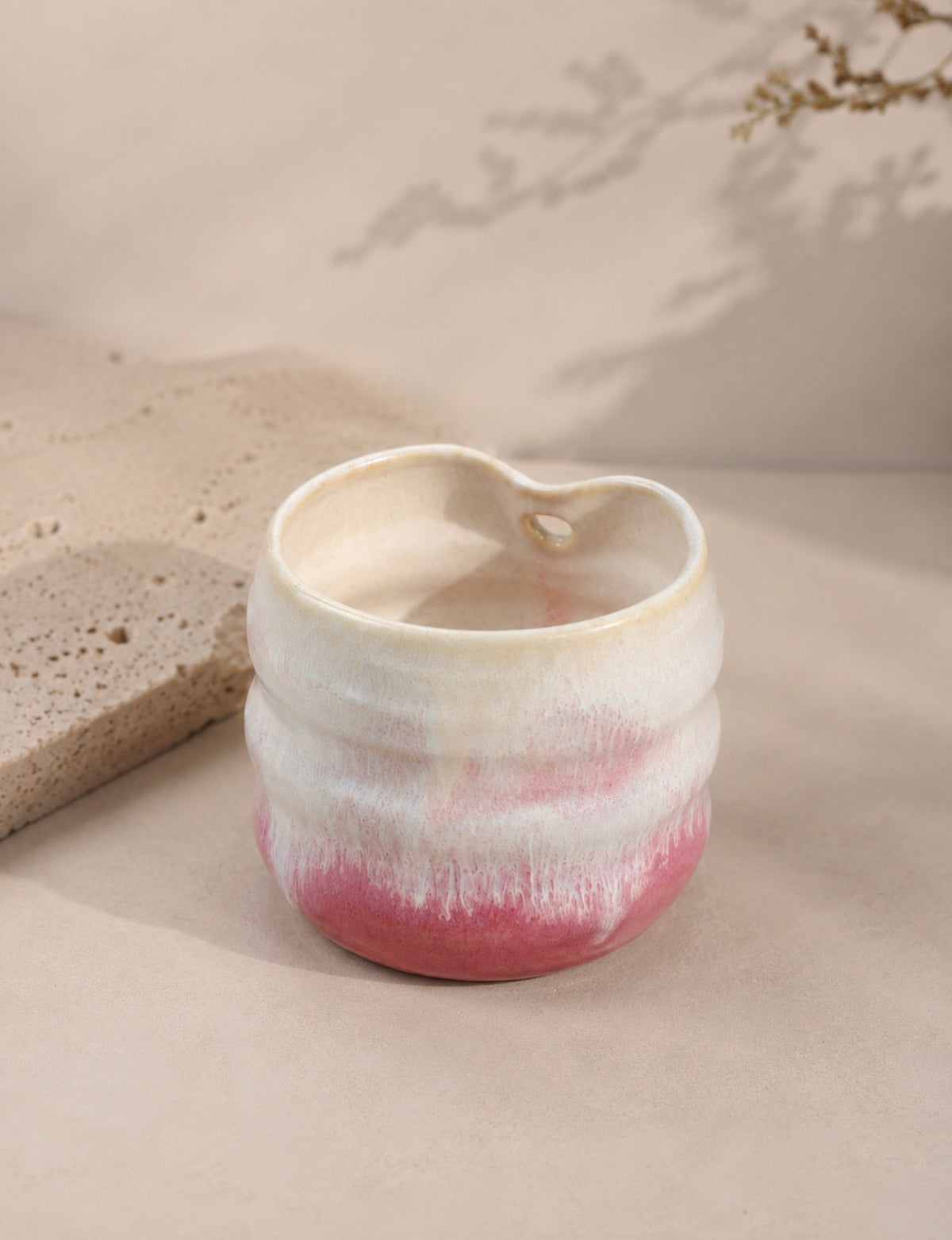 Pink Beach Straw Cup