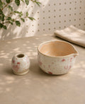 Strawberry Smudge Matcha Bowl Set